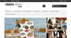 Desktop Screenshot of porta-menu.com