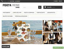 Tablet Screenshot of porta-menu.com